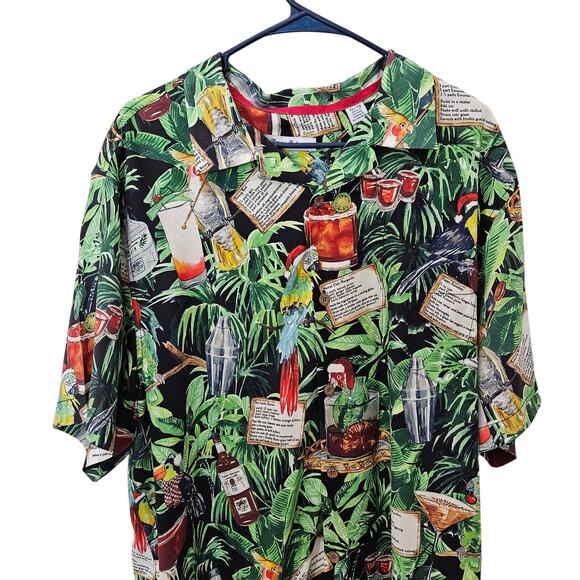 Tommy Bahama Other - Men's Tommy Bahama 100% Silk Colorful Shirt, Size XL